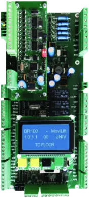 Placa electrónica de maniobra BR-400 para ascensor con display de estado